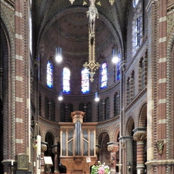 Interieur Sint Bavo kerk